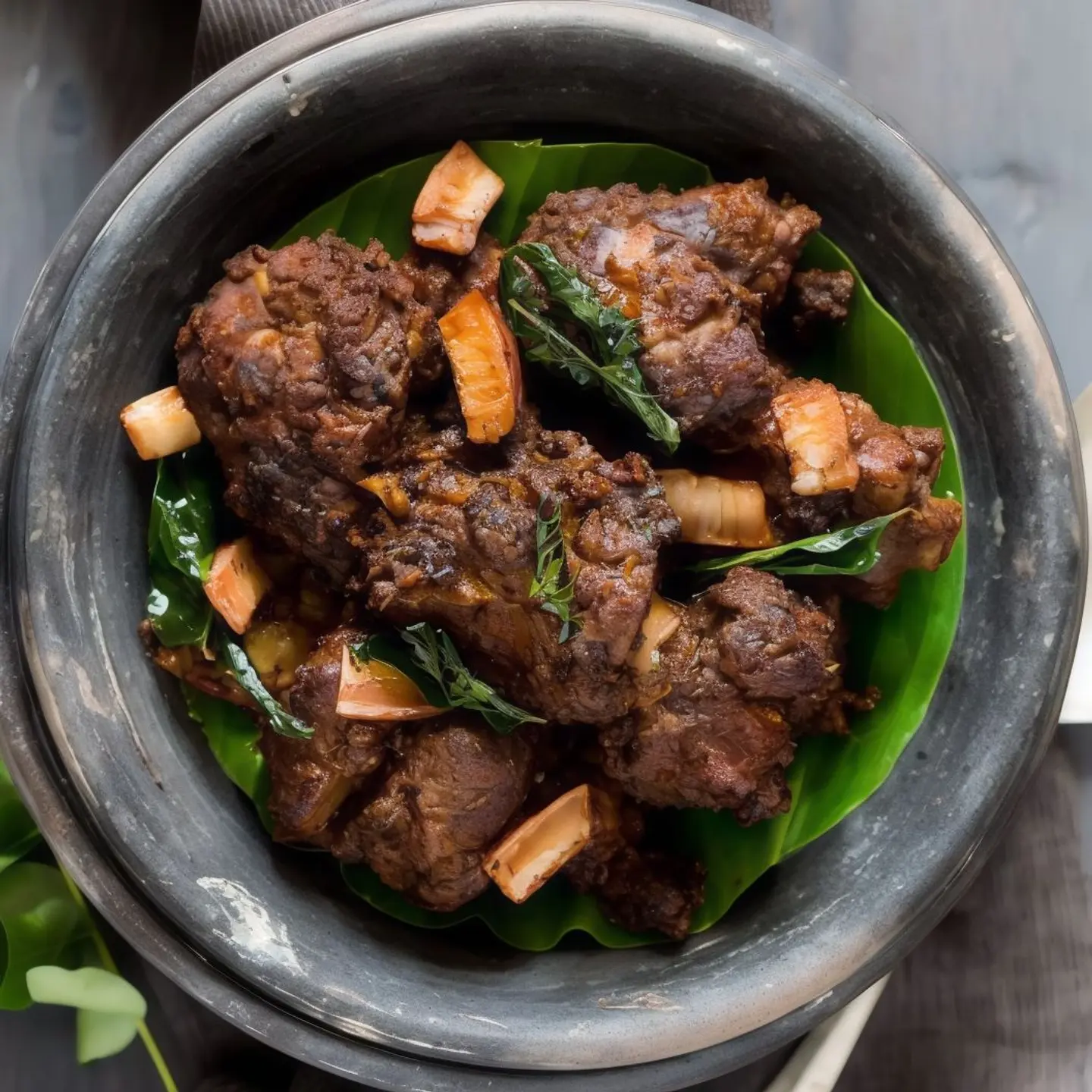 Fried Lamb