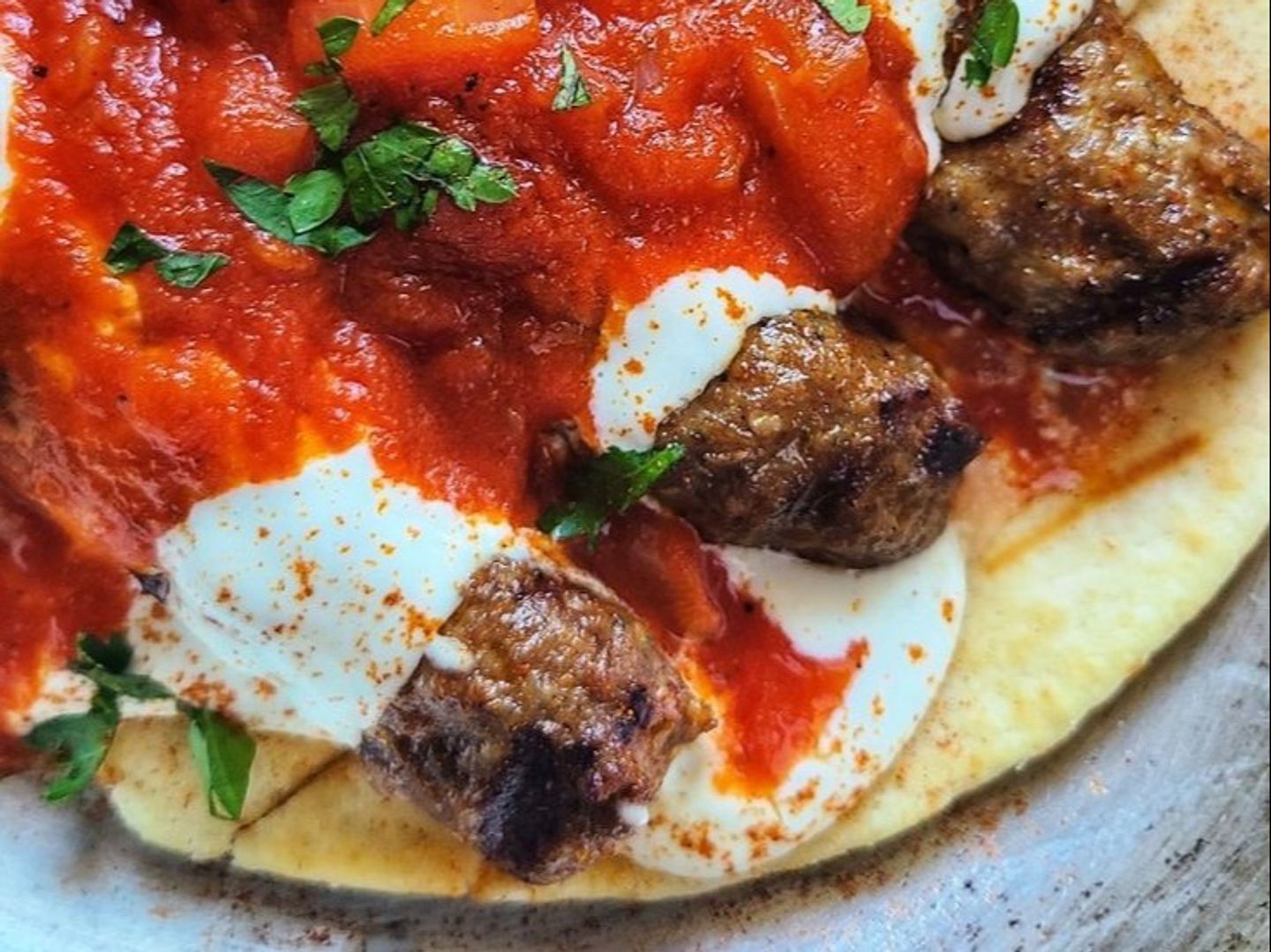 Greek Kebab Yiaourtlou
