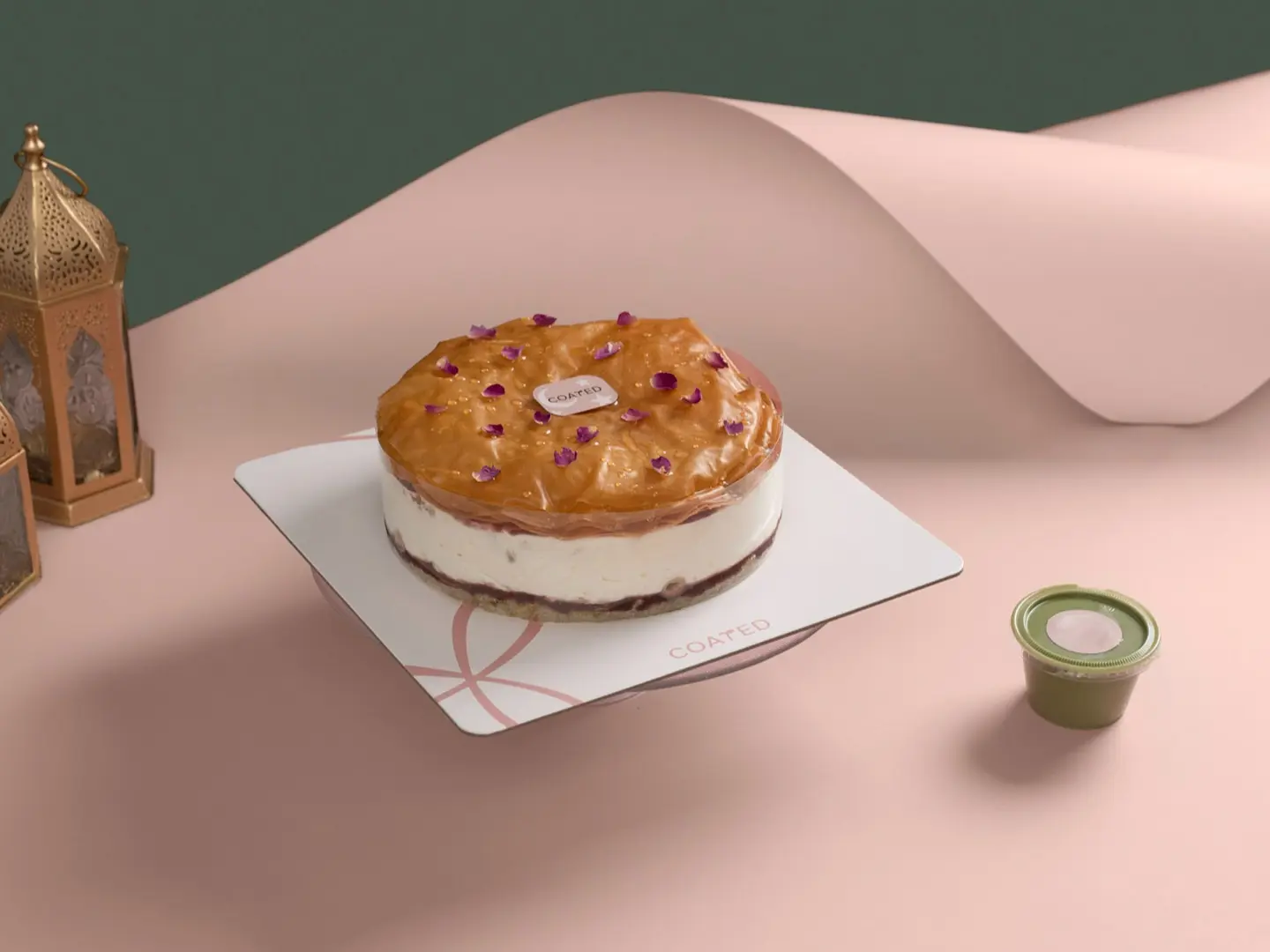 Pistachio & Rose Baklava