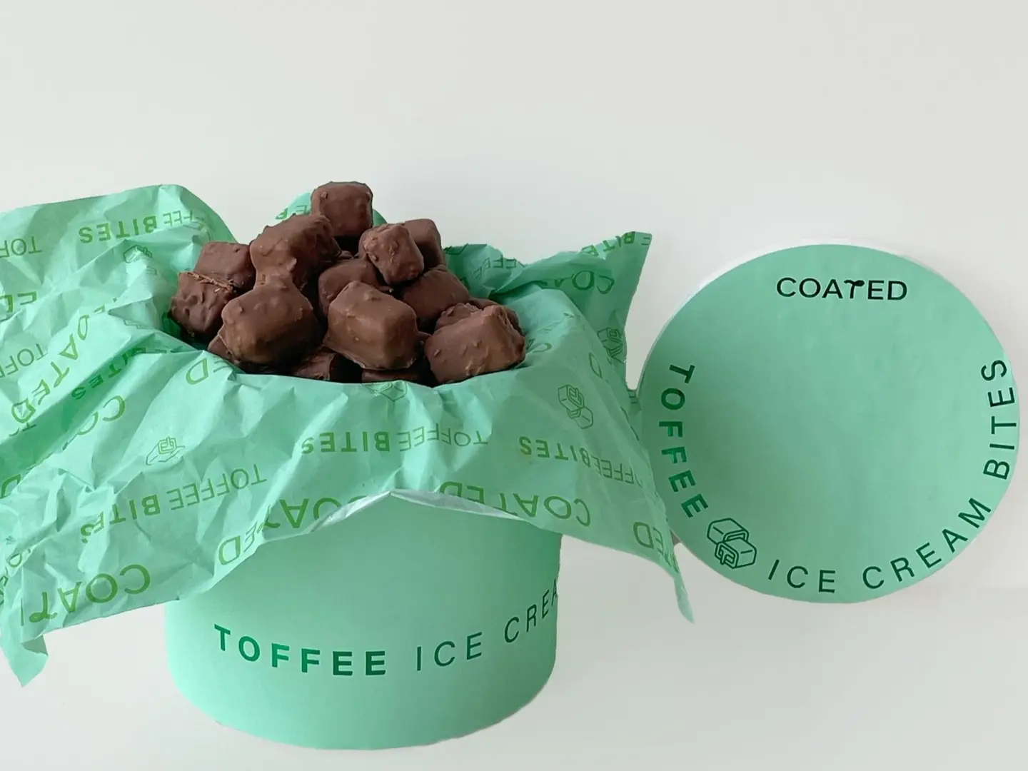 Toffee Ice Cream Bites