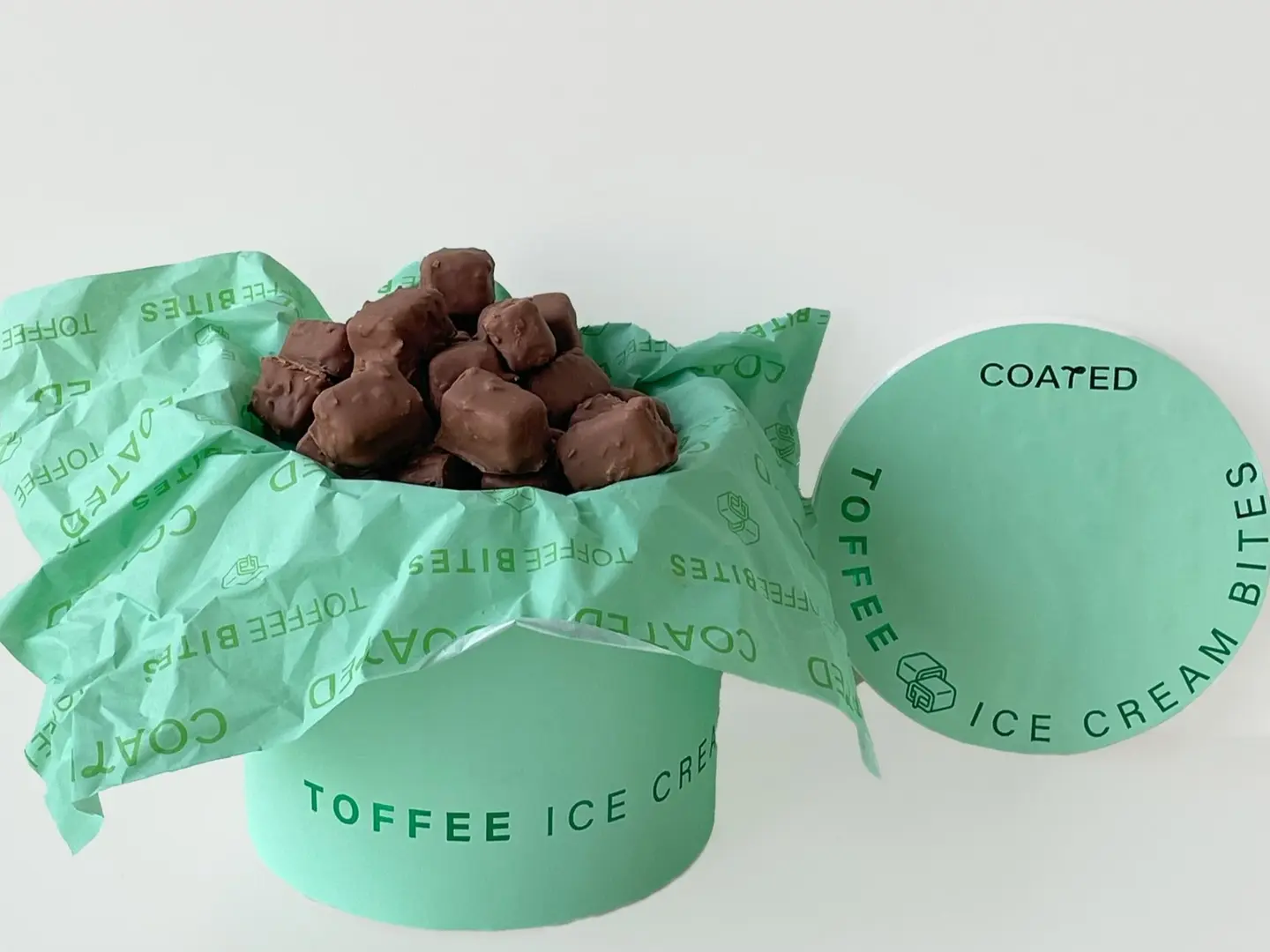 Toffee Ice Cream Bites