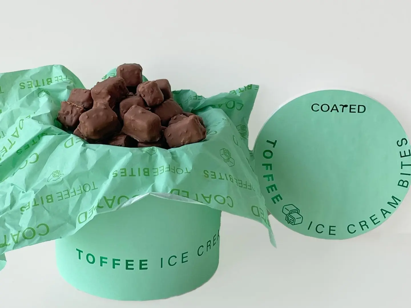 Toffee Ice Cream Bites