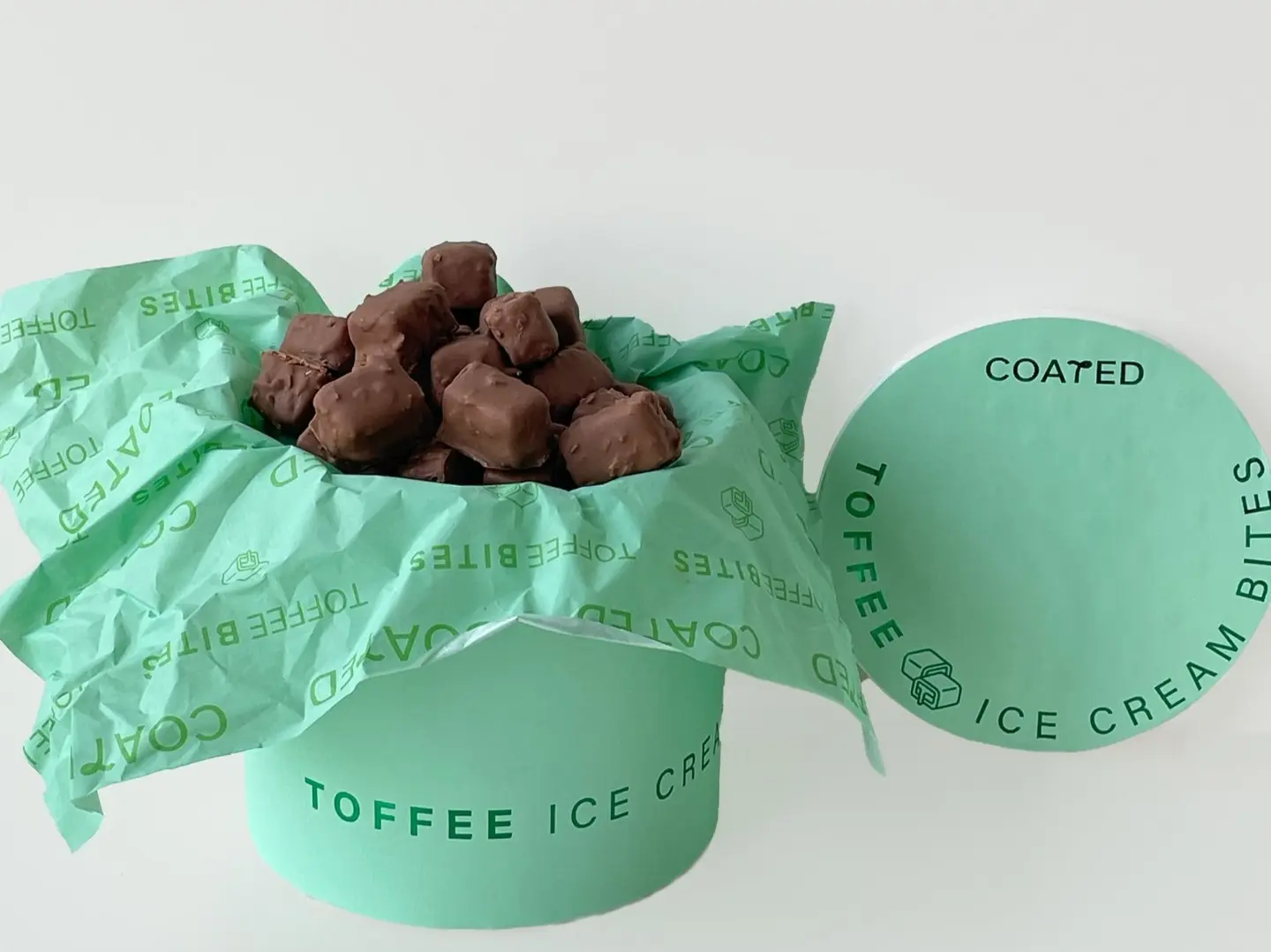 Toffee Ice Cream Bites