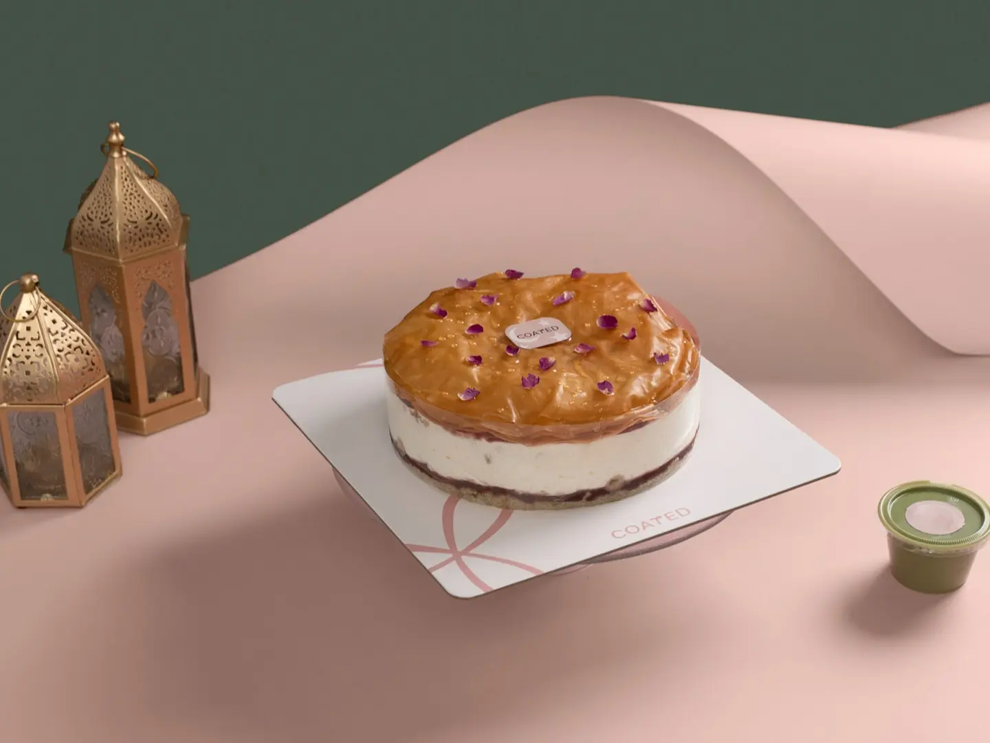 Pistachio & Rose Baklava