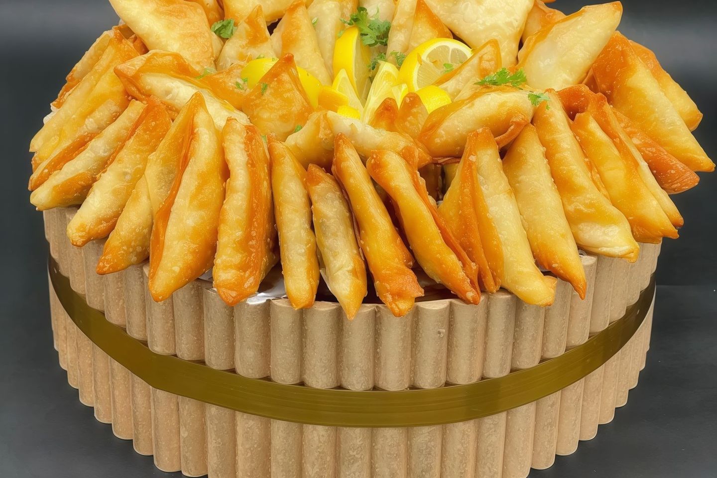 Meat Samosa Tray