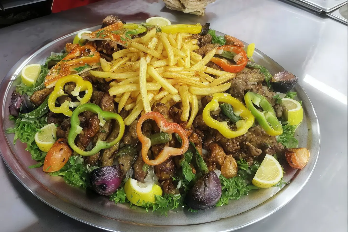 Grilled Aleppo Taste Dish With Rice Small