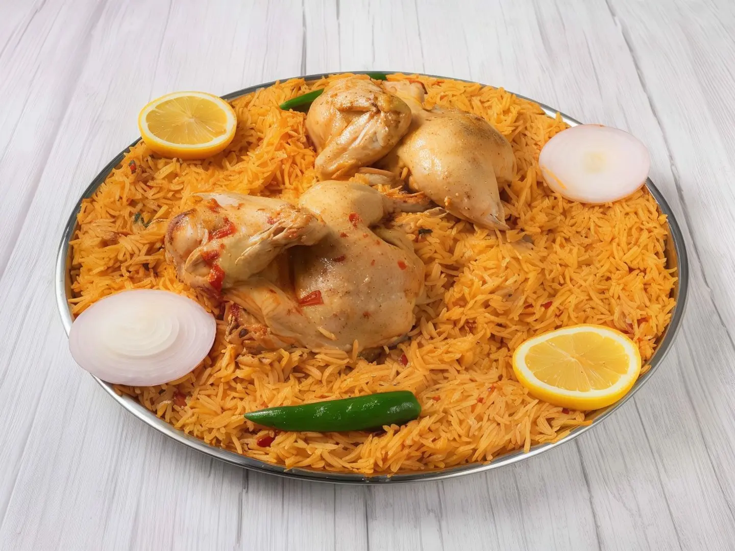 Half Chicken Kabsa