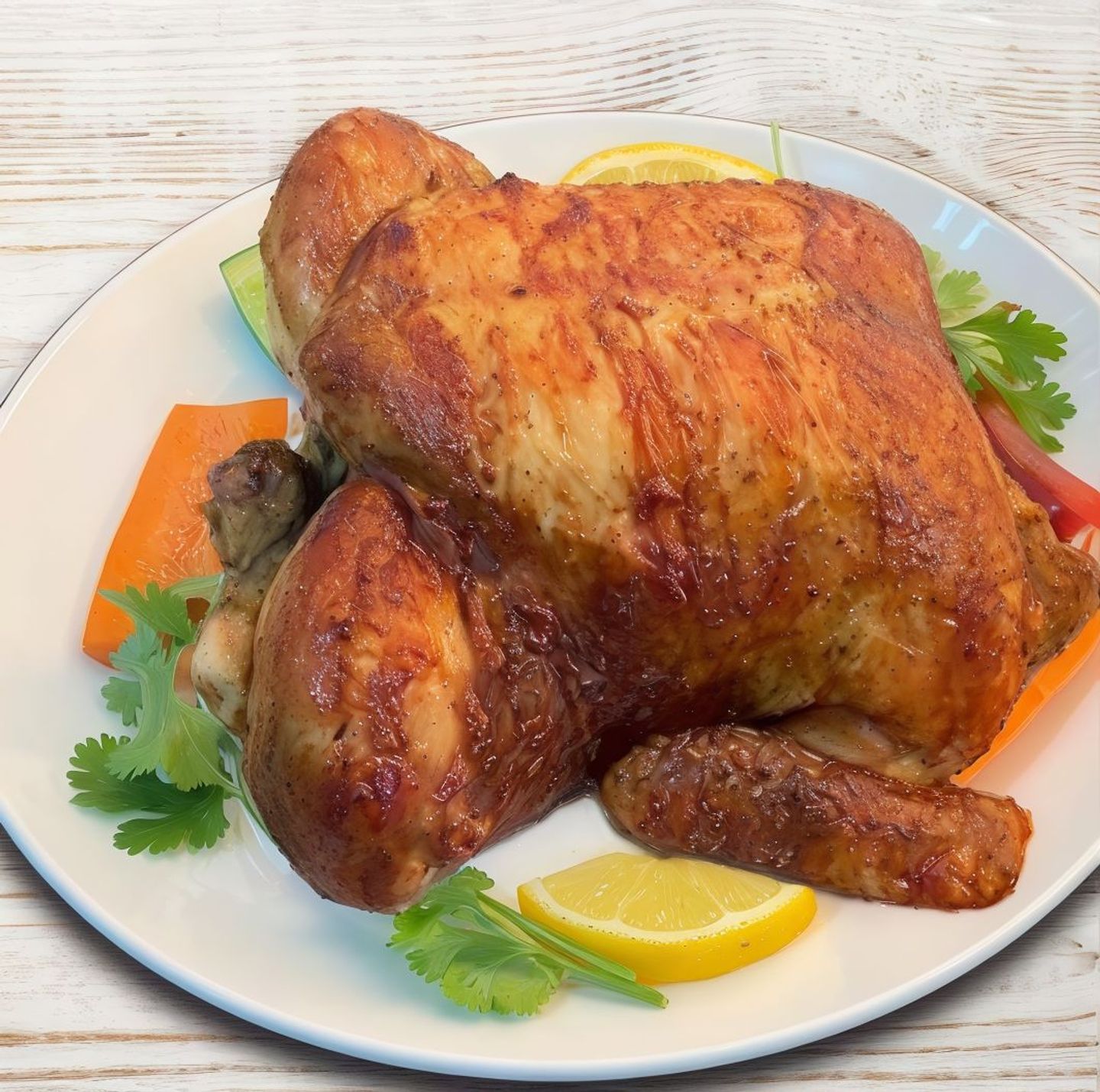 Whole Plain Grilled Chicken