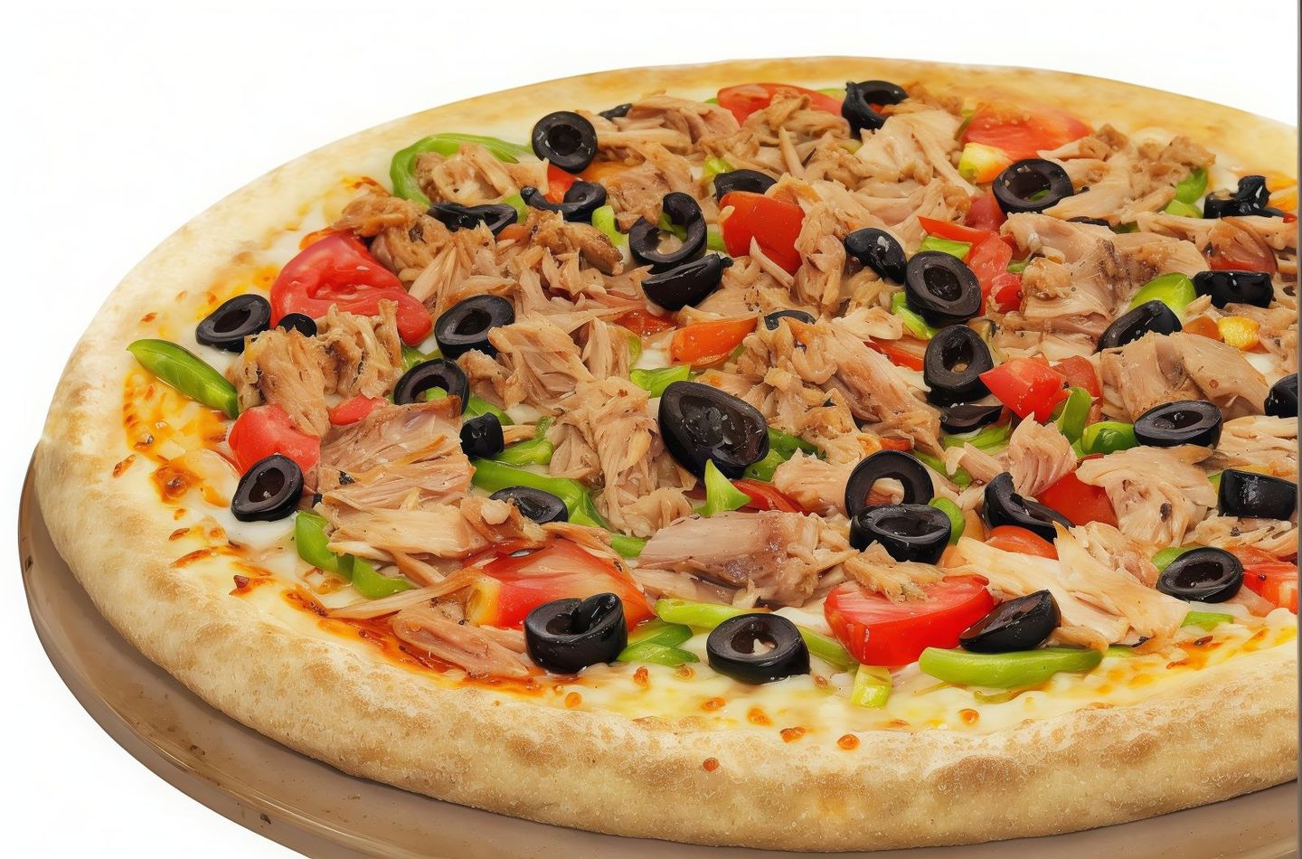 بيتزا تونة - وسط