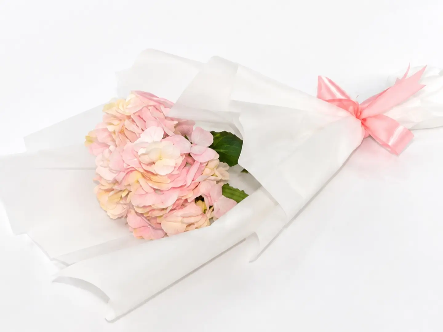 Pink Simple Hydrangea Bouquet