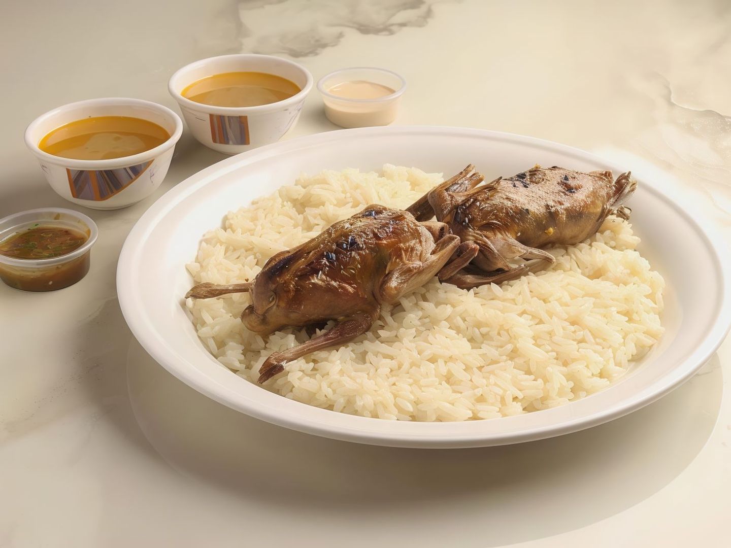 2 حمام سليق مع الأرز