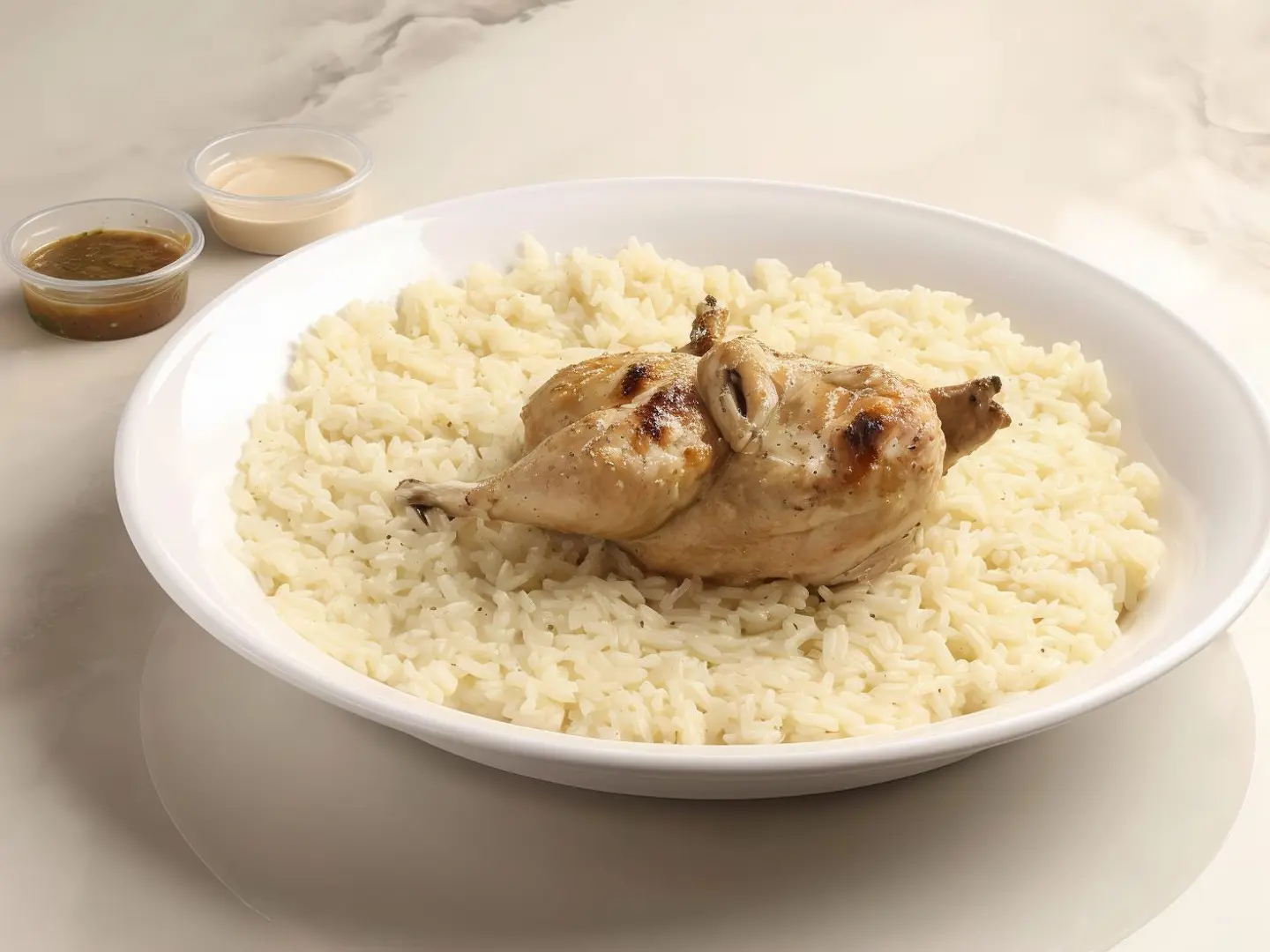 سليق دجاج - نص حبة دجاج