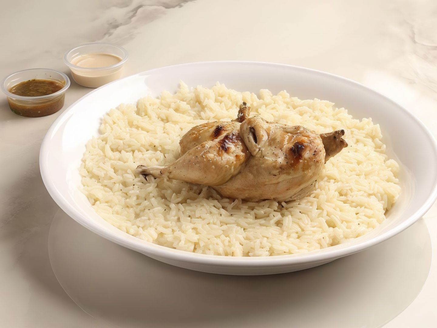 سليق دجاج - نص حبة دجاج