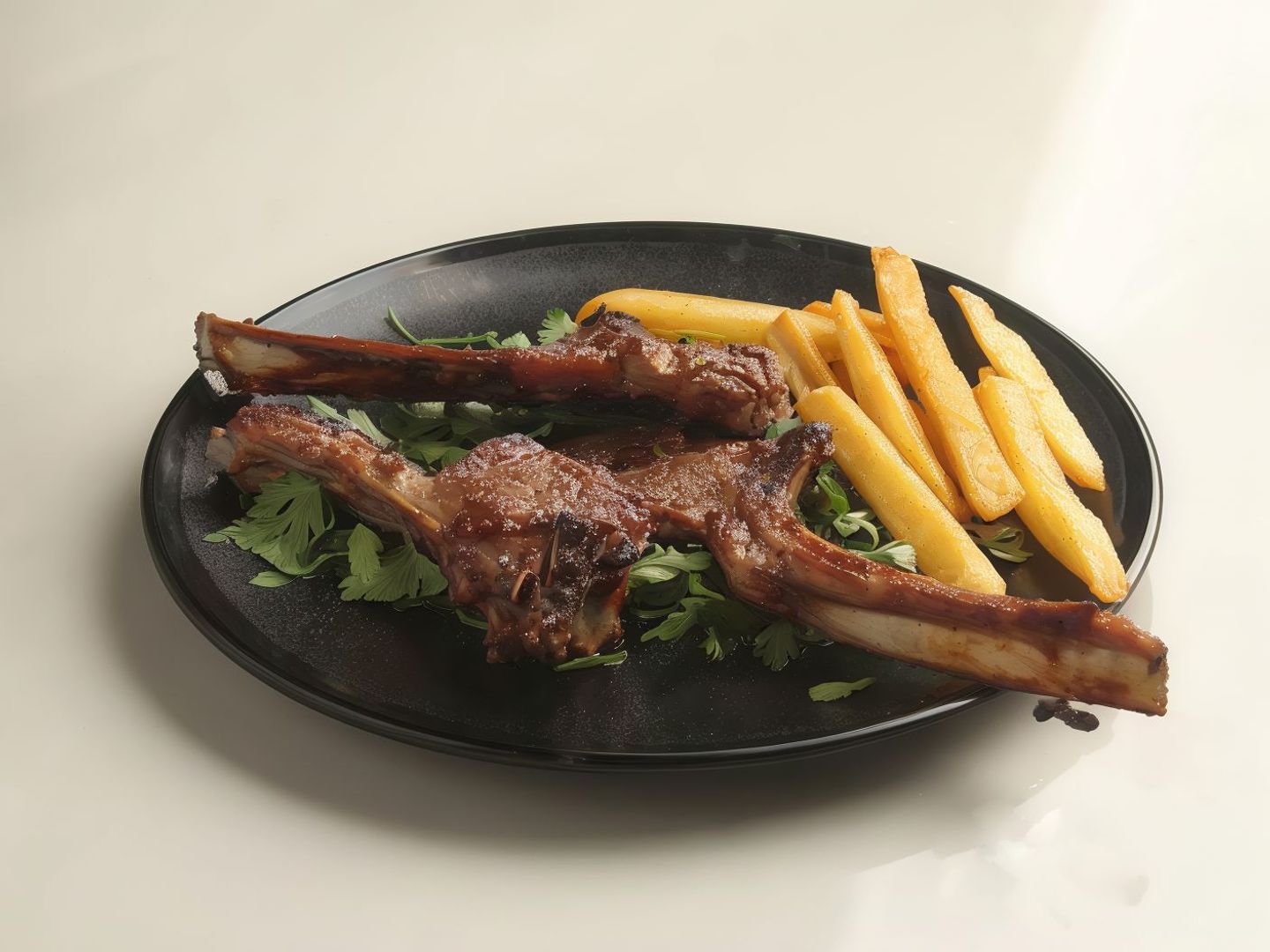 Meat Ribs For One Person