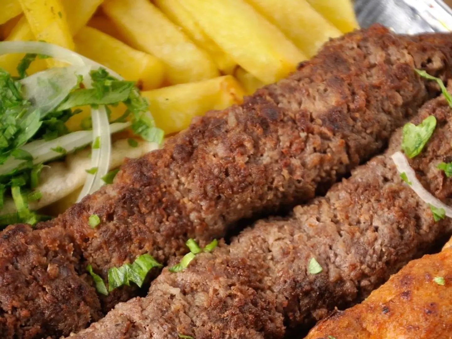 صحن كباب لحم