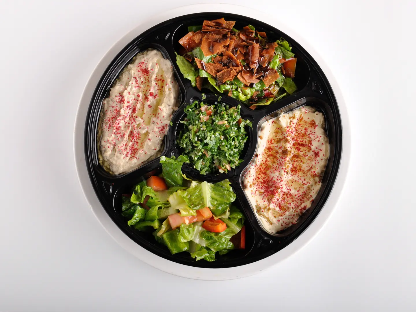 صحن مقبلات كبير