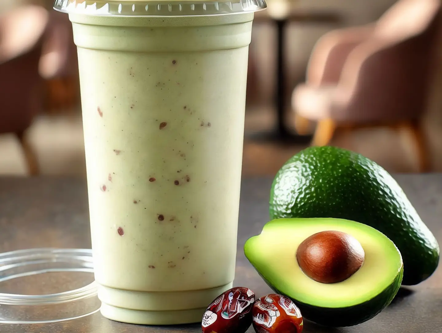 Avocado Dates Mix Milkshake