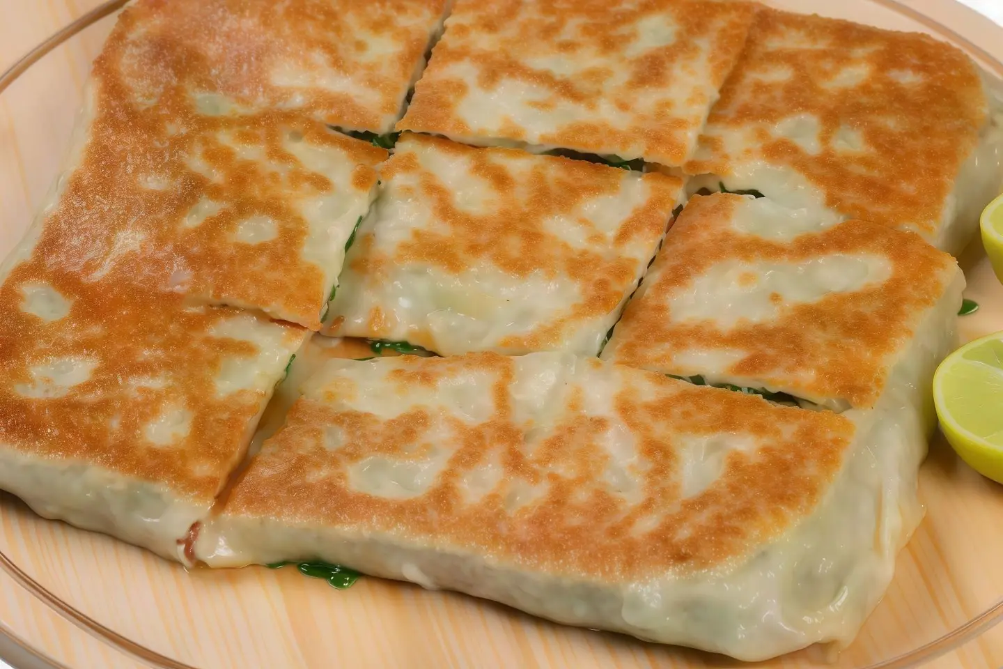 مطبق بالجبن السائل