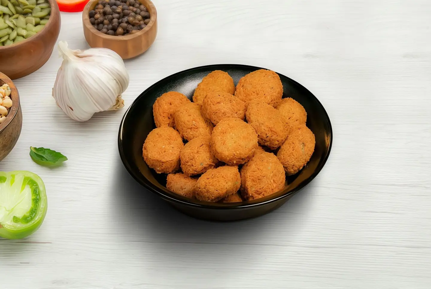 صحن فلافل كبير