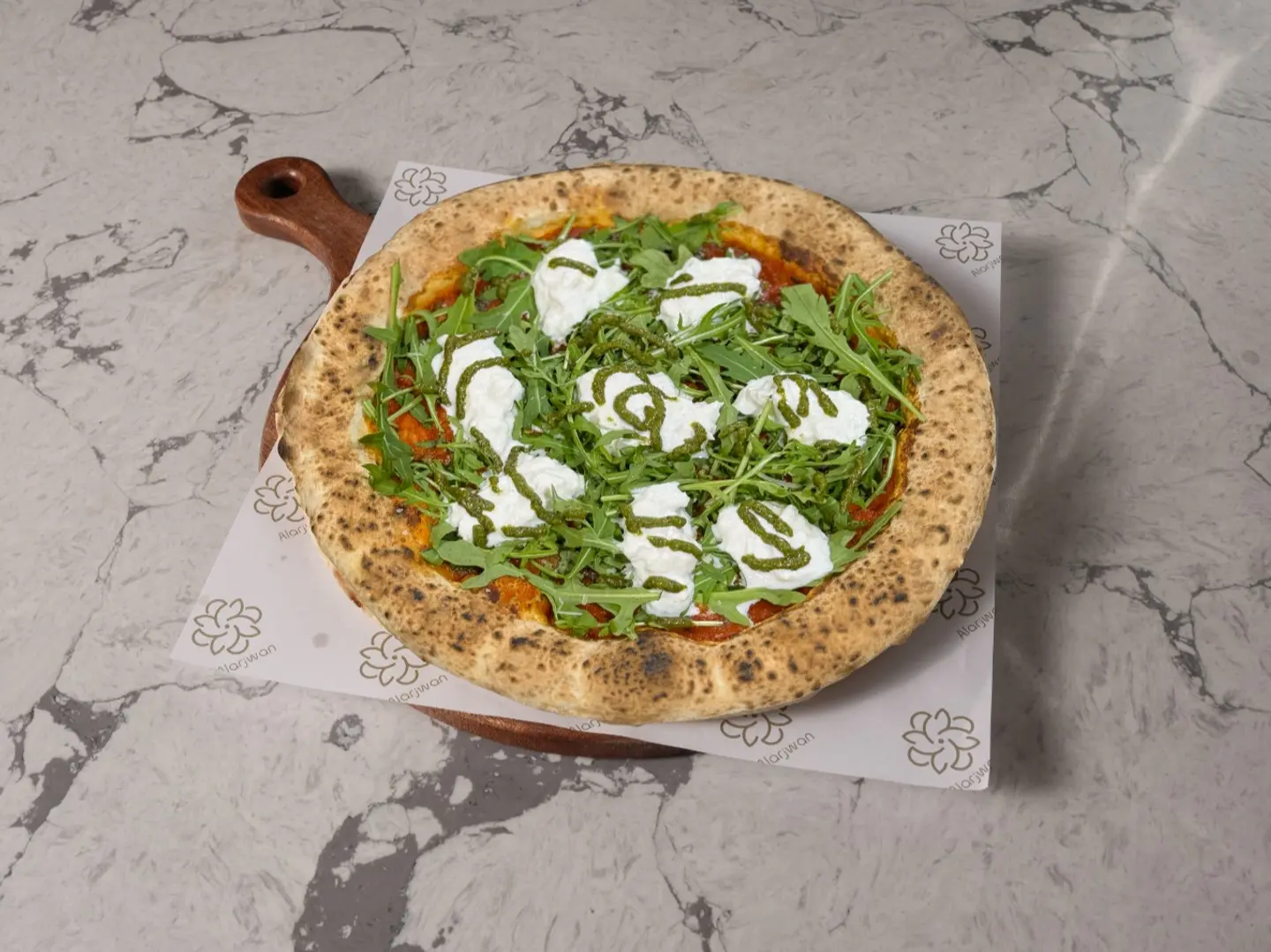 بيتزا بوراتا