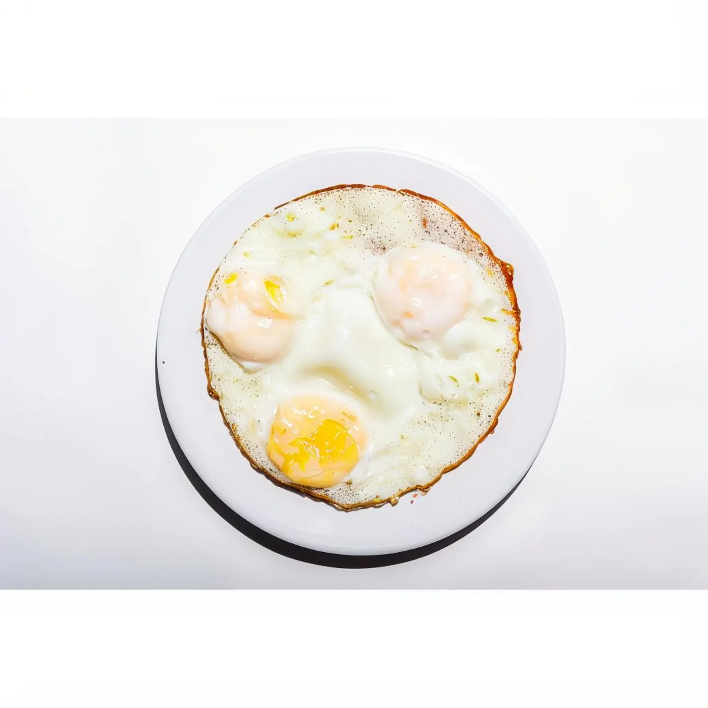 بيض مقلي بالزبدة