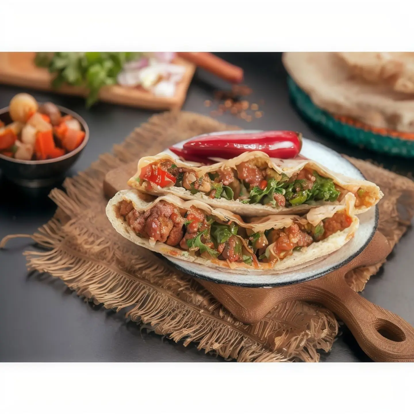 ساندوتش فول الطعمية