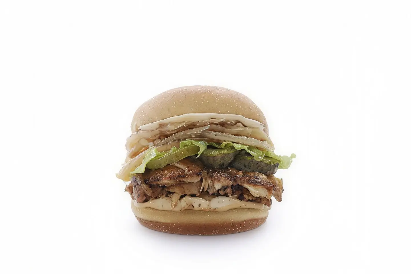 برجر شاورما فحم دجاج