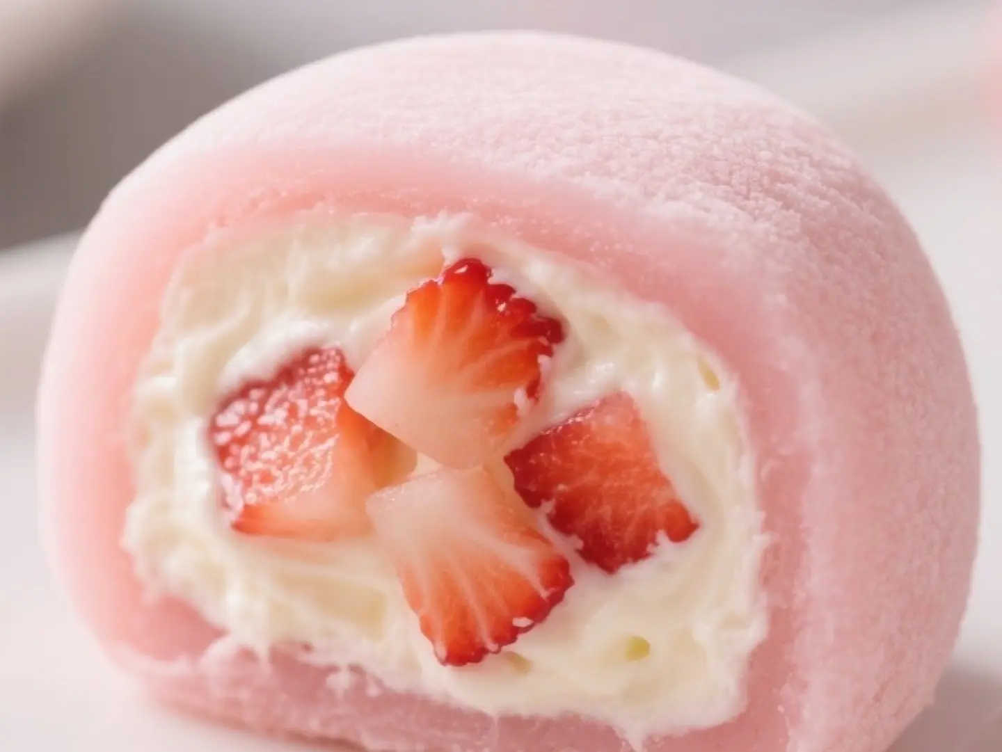 Strawberry Mochi
