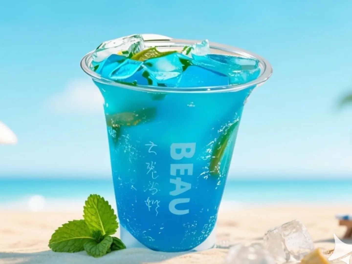 Deep Blue Mojito