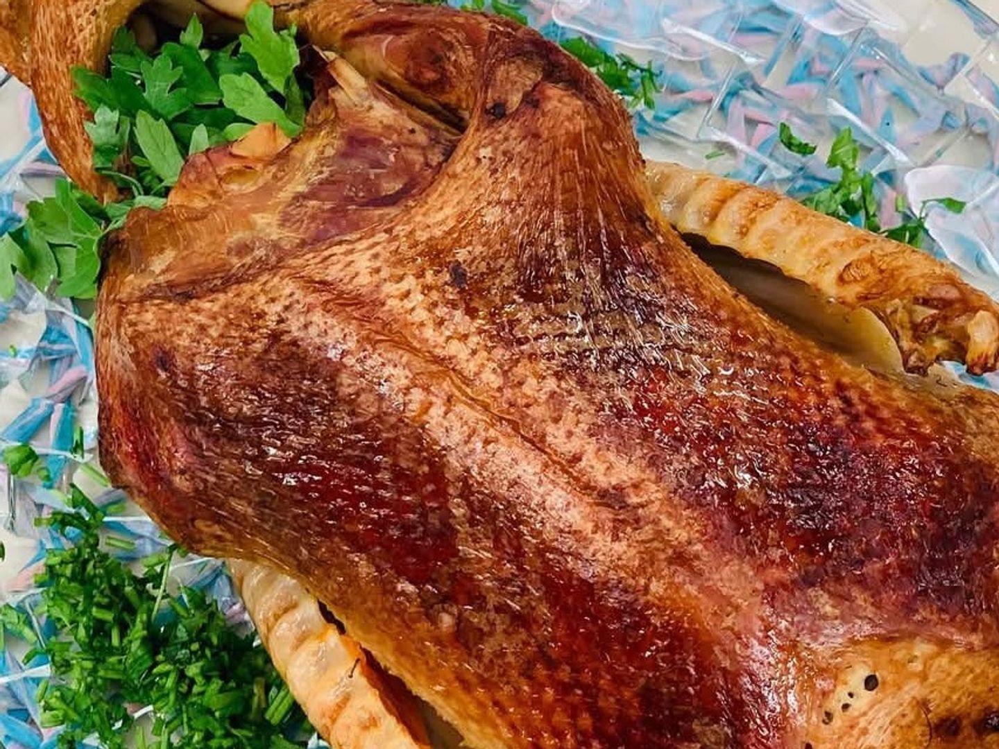 ربع بط ورك رز وخضار