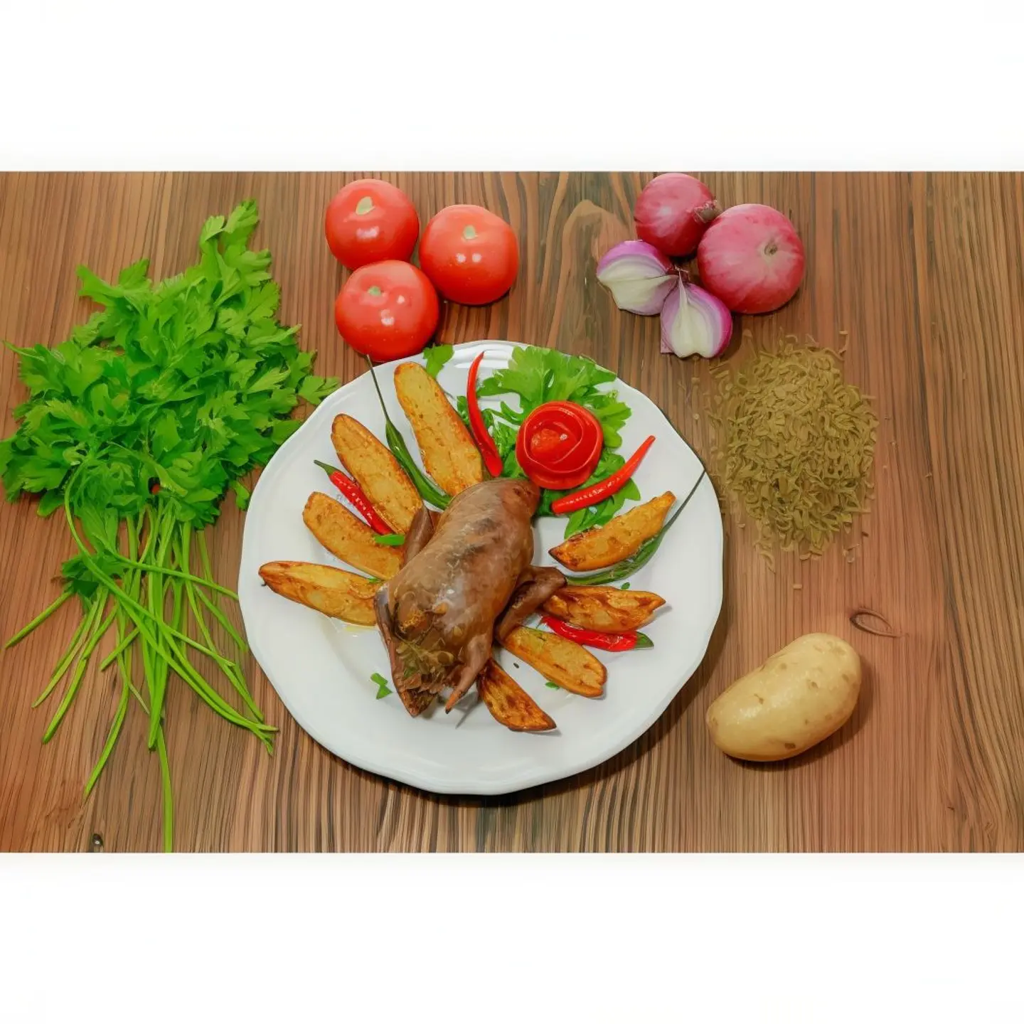 Stuffed Pigeon