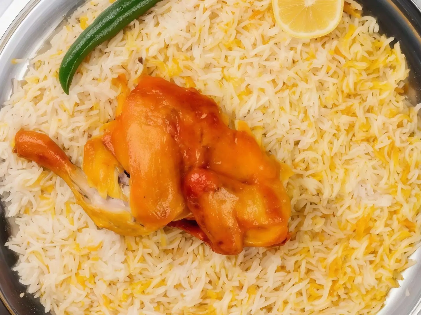 حبة دجاج مندي