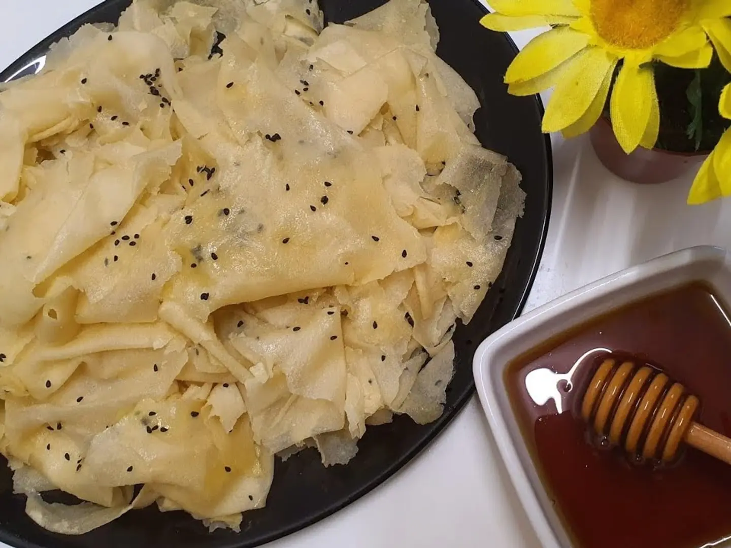 ملوح رطب بالعسل