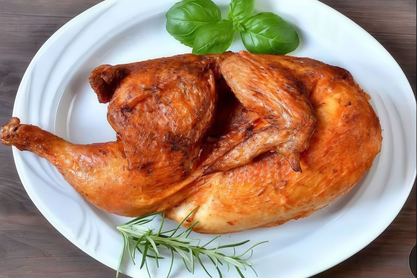 نص حبة دجاج شواية سادة