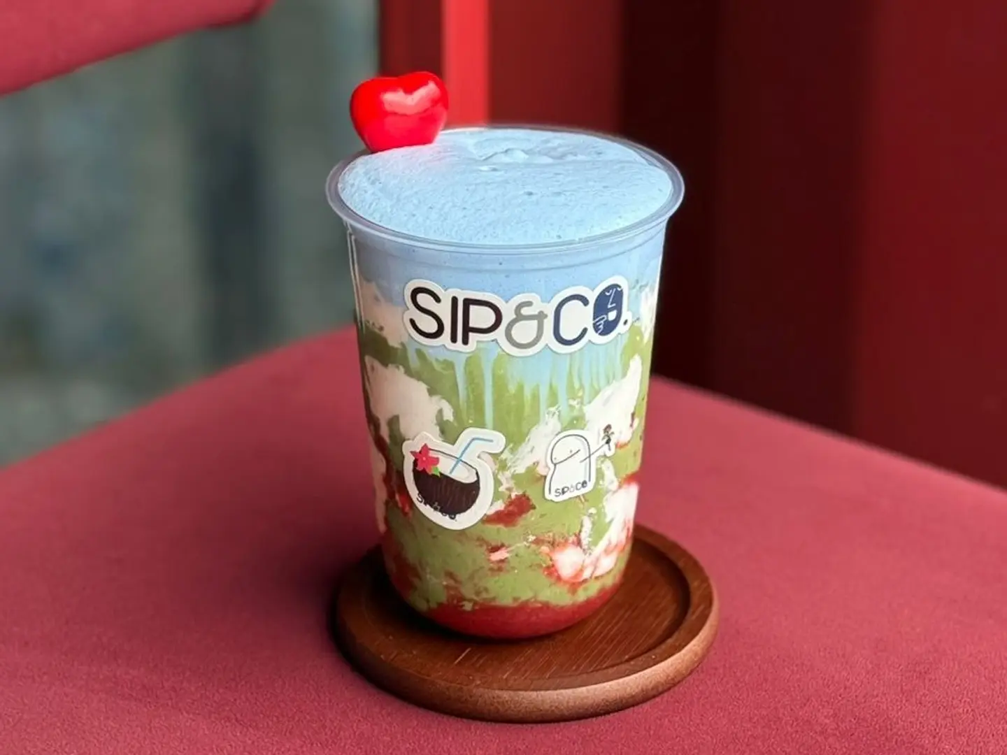 Matcha Spirulina Strawberry