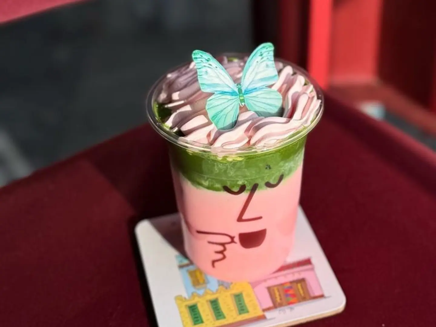 Iced Rose Matcha