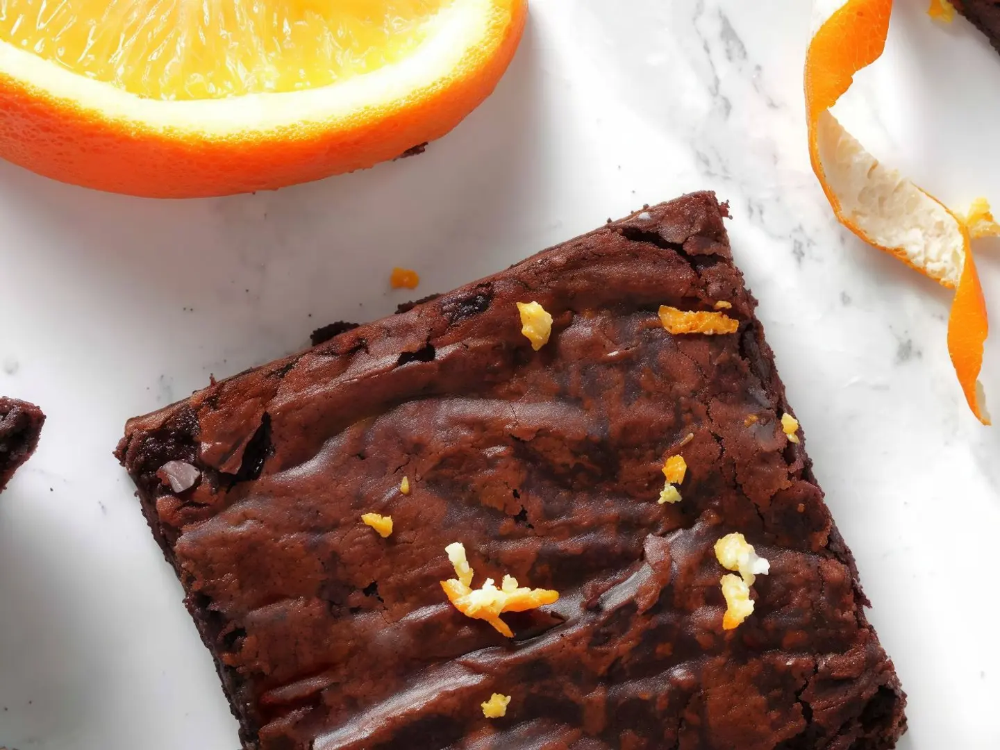 Orange Brownies