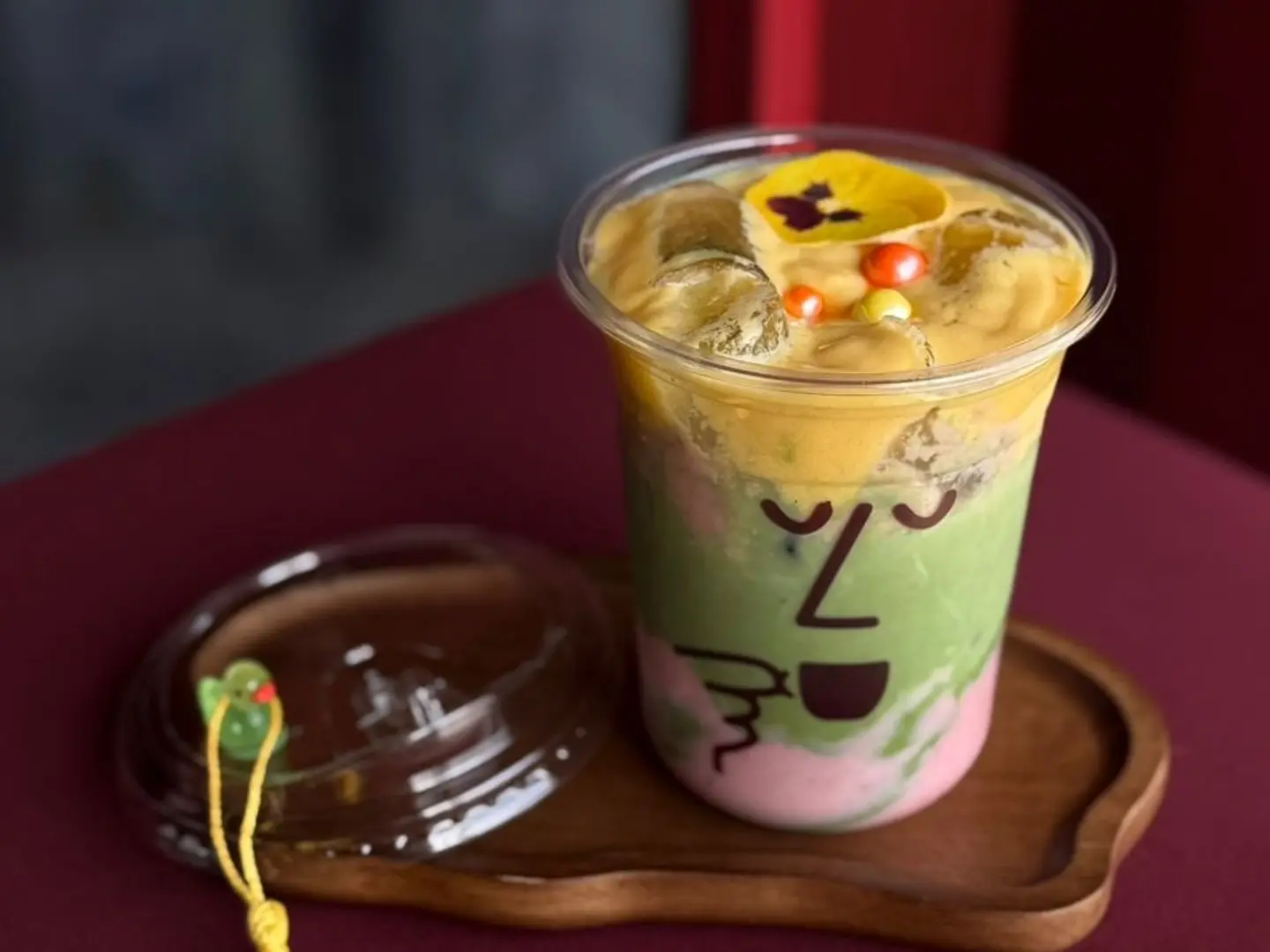 Strawberry Mango Matcha