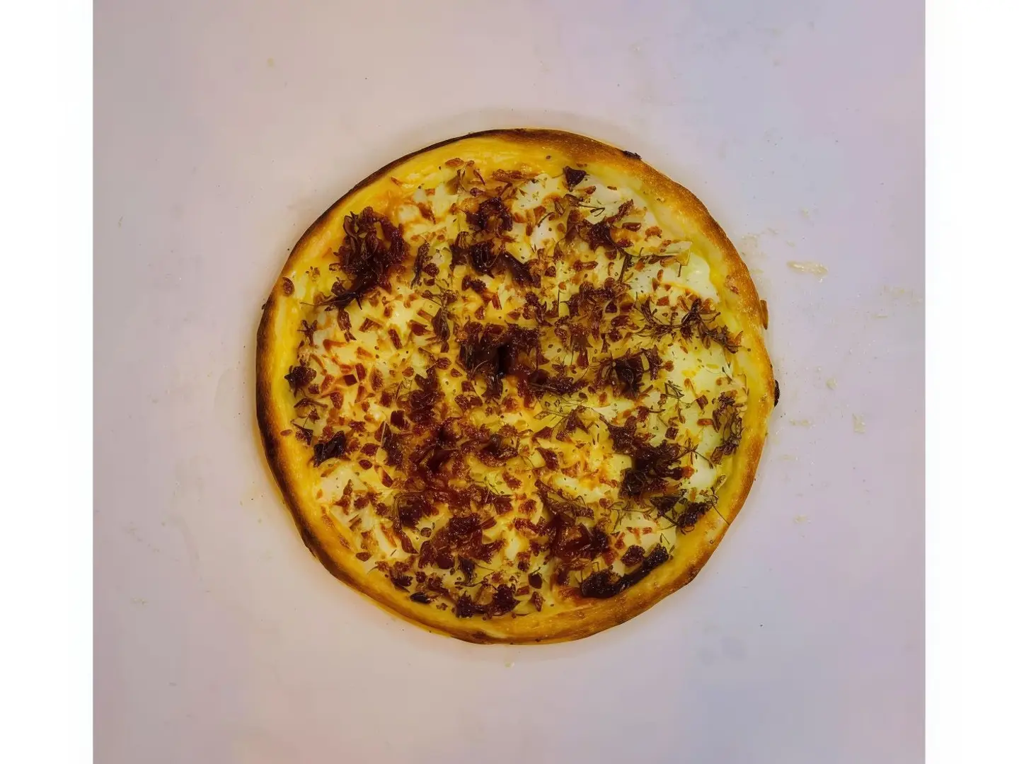 Cheese And Thyme Pizza