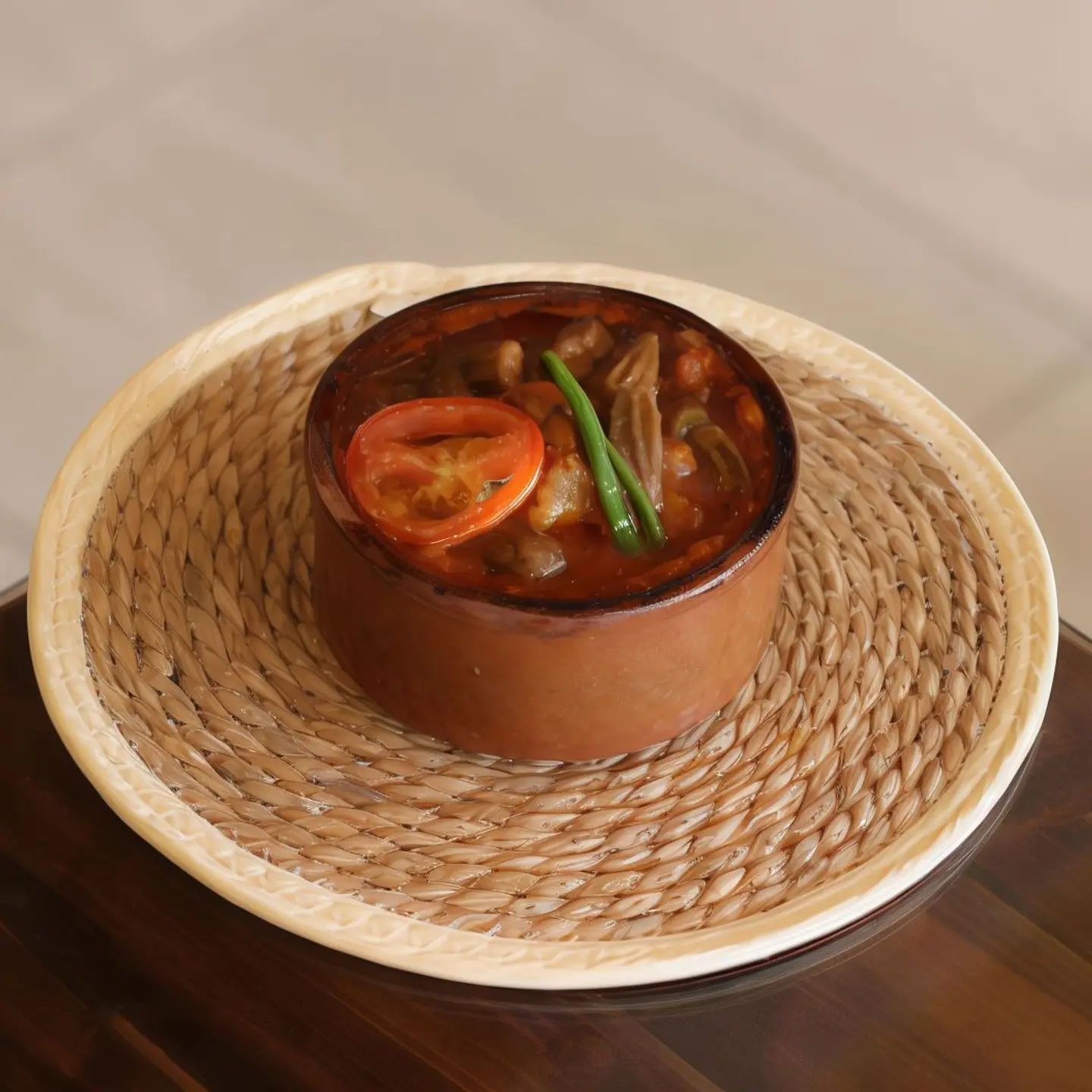 طاجن بامية سادة