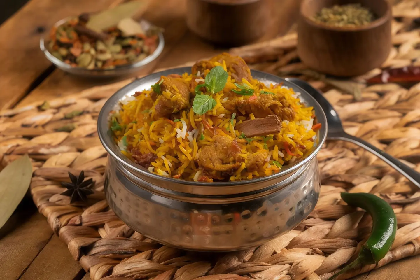 Meat Biryani