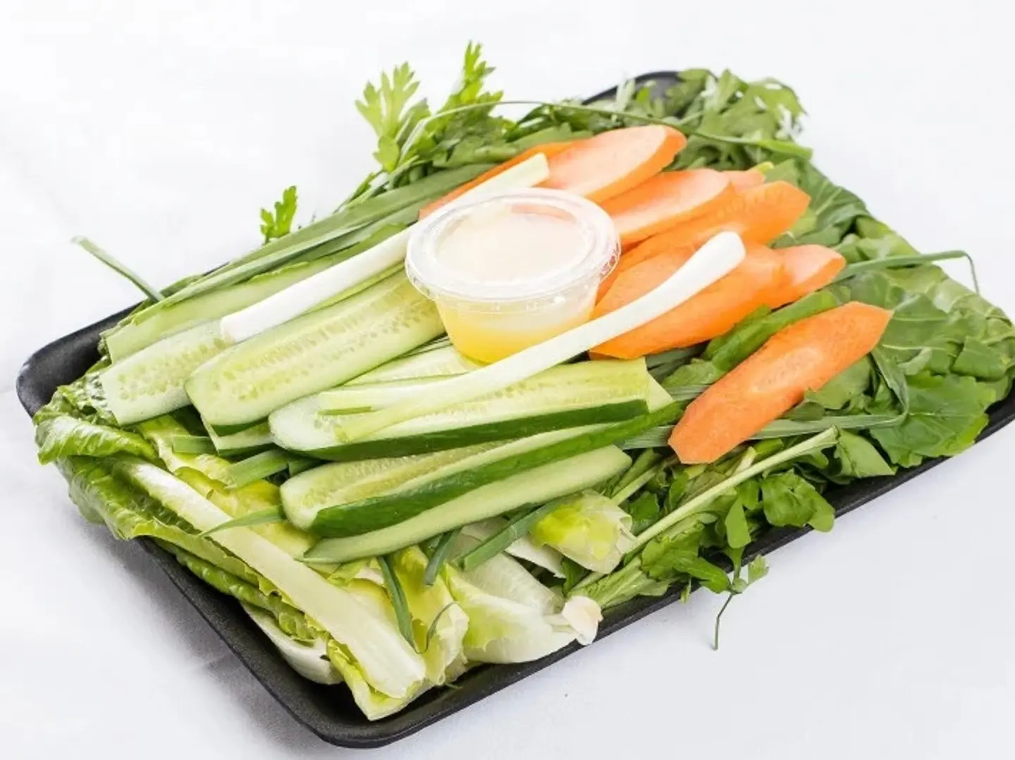 سلطة خضراء شرائح كبيره