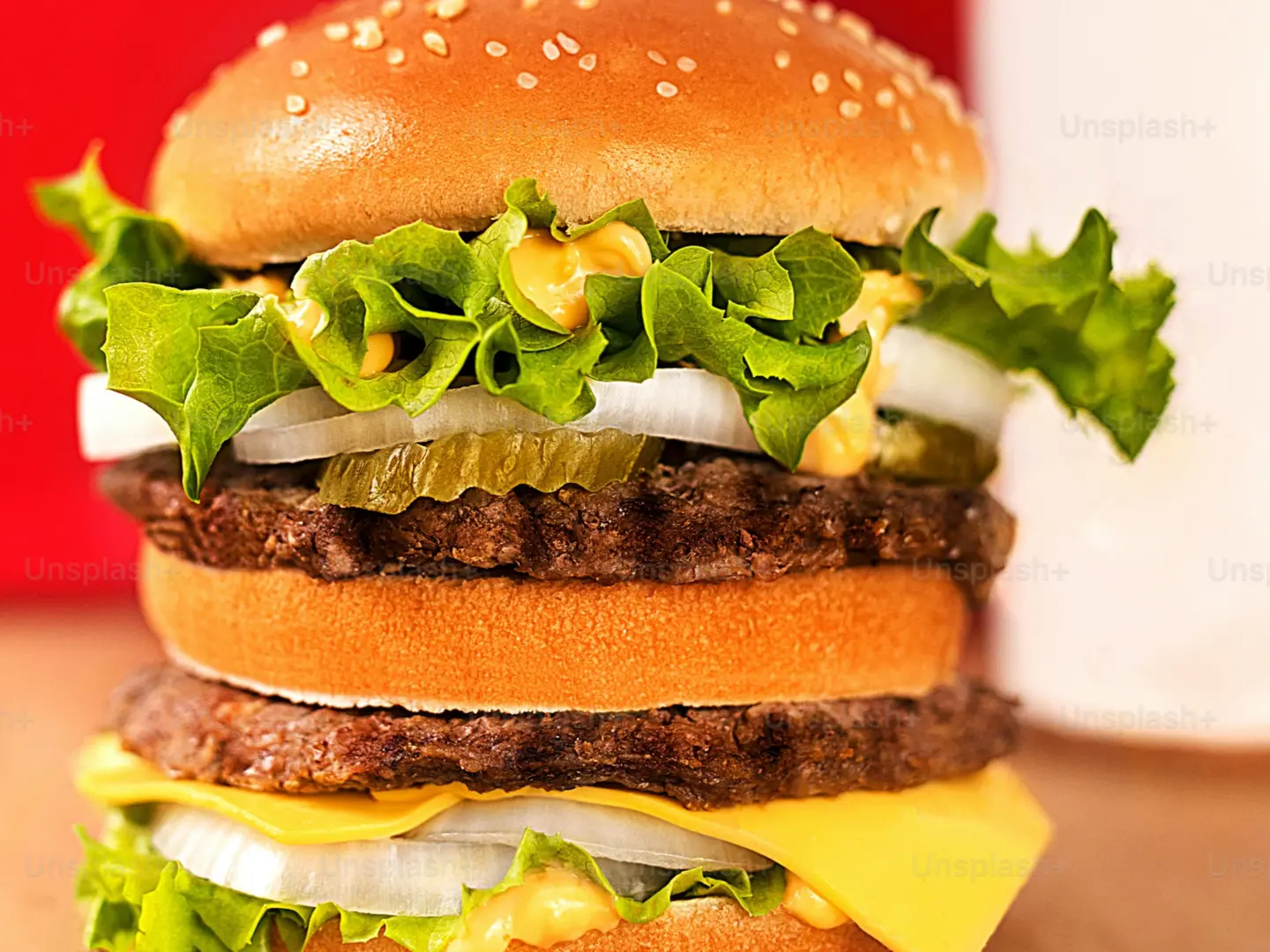 Double Chicken Burger With Cheese