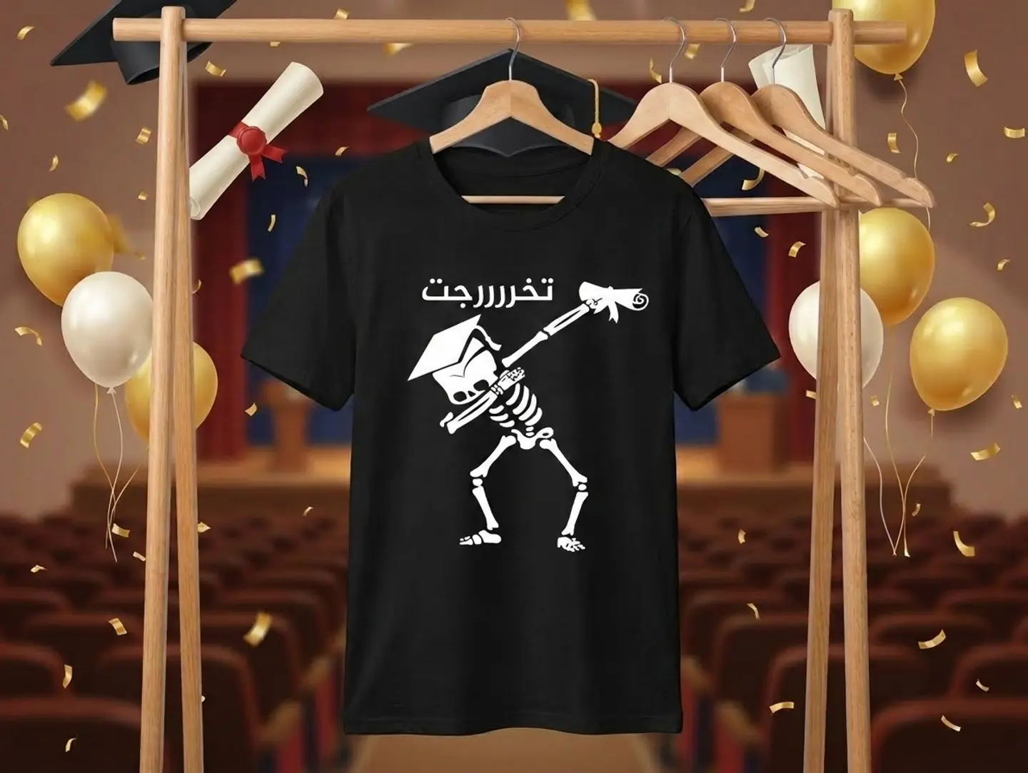 Graduation Printed T Shirt 2