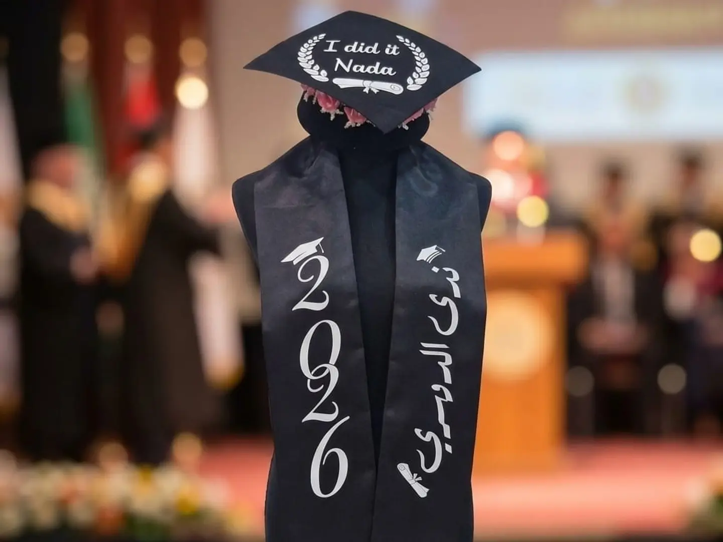 Graduation Scarf And Hat