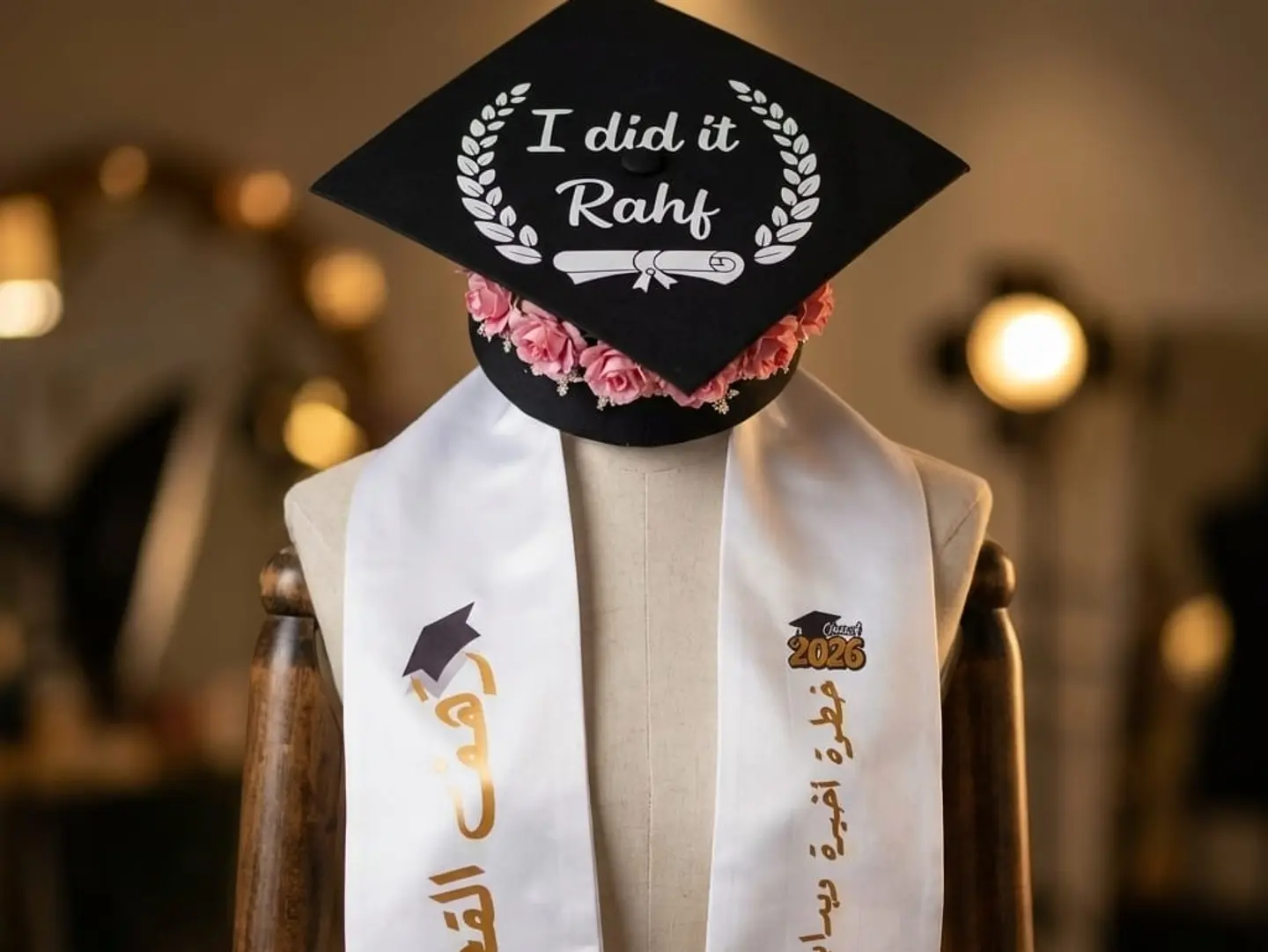 Graduation Scarf And Hat 2