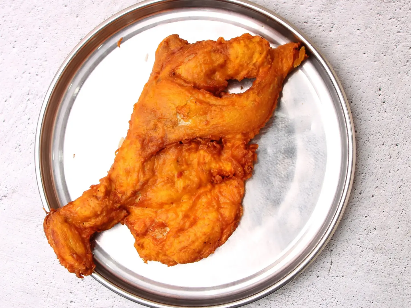 Plain Fried Half Chicken