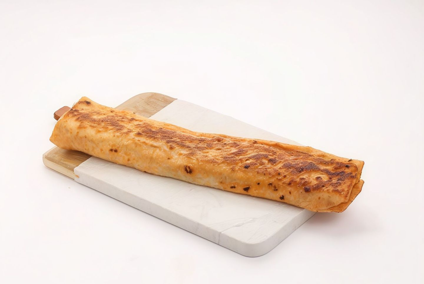 شاورما صغير بالجبن خبز احمر