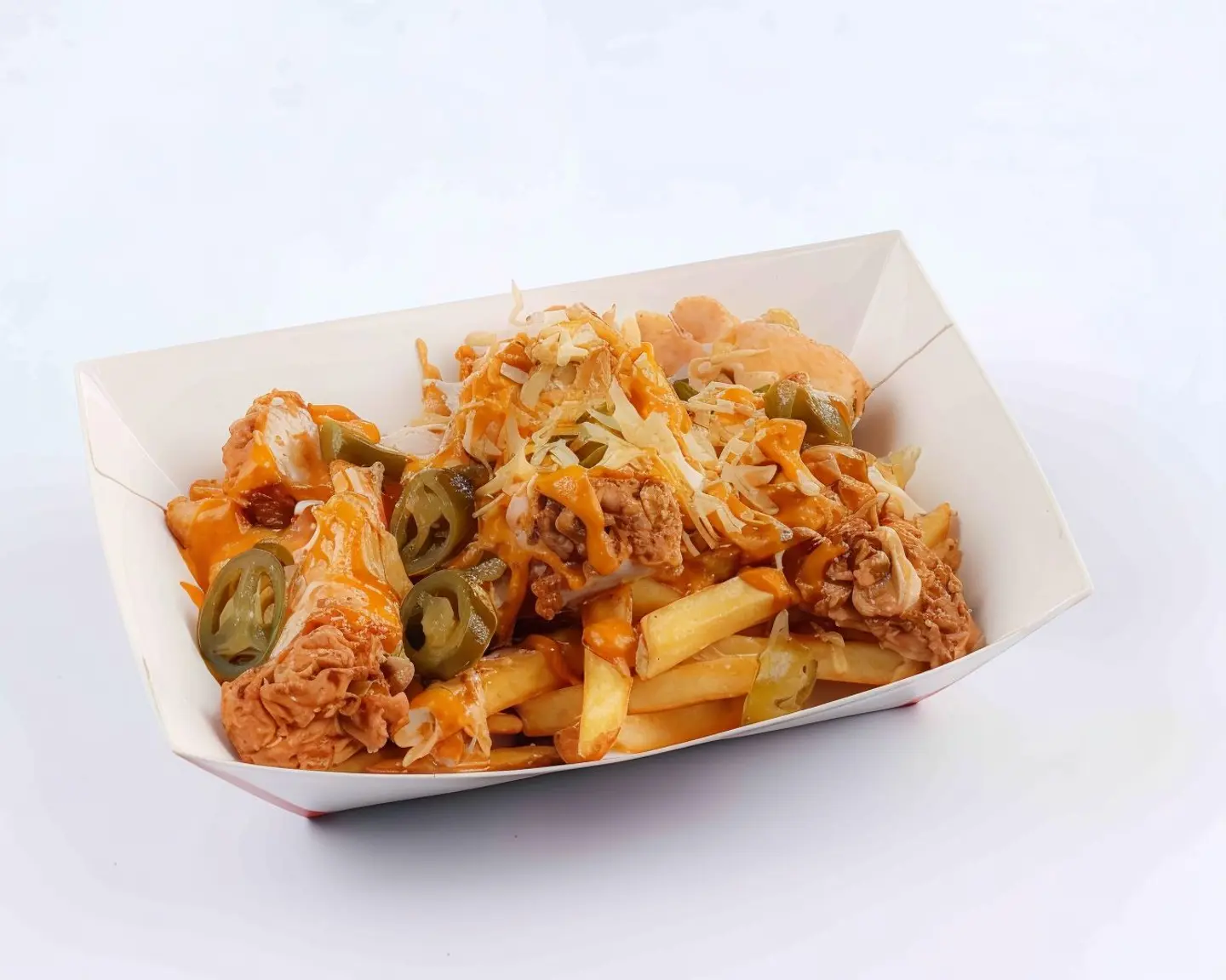 Loaded Fries W/ Chicken