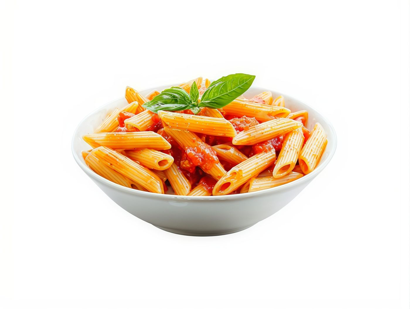 مكرونة بالصلصة الحمراء